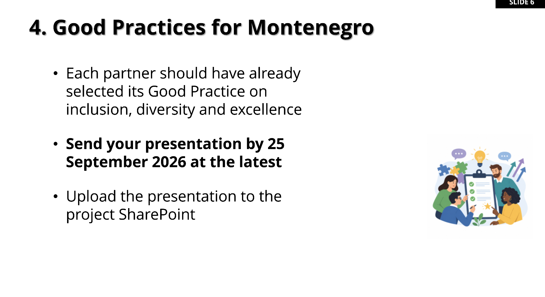 Coordination Meetings 14 - programaseducativos.es Agenda item — Good Practices for Montenegro.