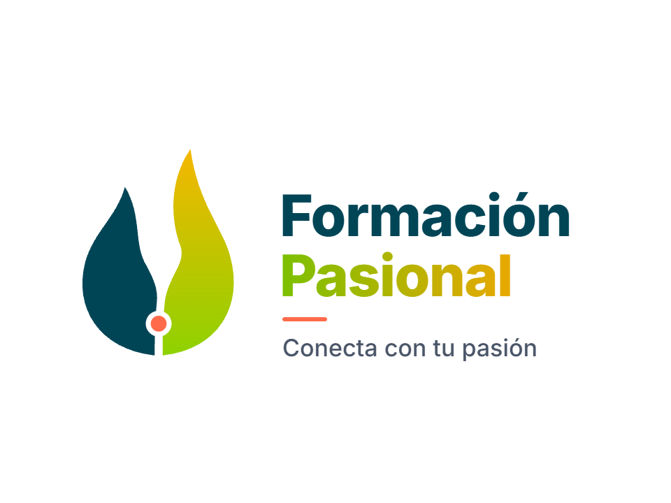 Logotipo del programa Formación Pasional. Conecta con tu pasión